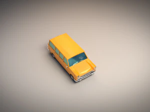 низкополигональный универсал 3D Модель