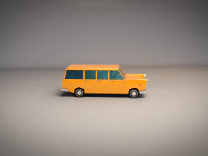 низкополигональный универсал 3D Модель