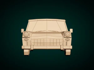 низкополигональный универсал 3D Модель