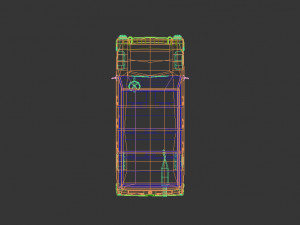 low poly station wagon 3D मॉडल