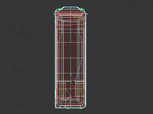low poly cartoon london bus 3D Model
