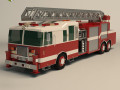 low poly fire truck 3D Model