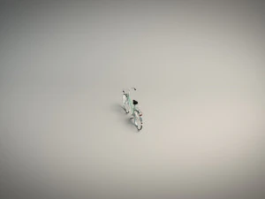 low poly ladies bike 3D Model