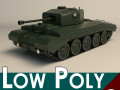 low poly tank 01 Modelo 3D