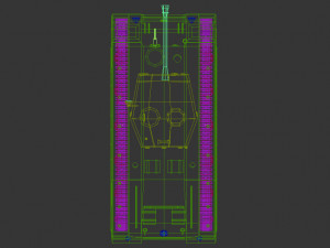 low poly tank 01 3D 模型