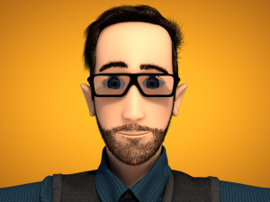 male cartoon character andrew 3D 모델