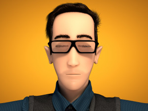 male cartoon character andrew 3D 모델