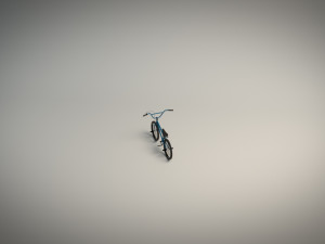low poly bmx bike 3D Model