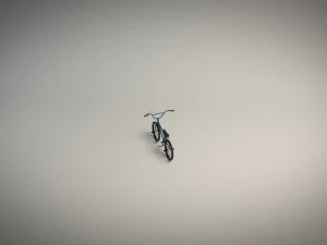 low poly bmx bike 3D Model