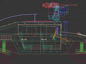low poly humvee 02 3D Model