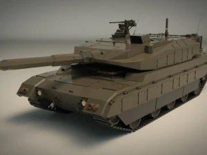 serbatoio in poli basso 03 Modello 3D