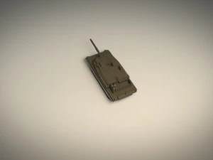 serbatoio in poli basso 03 Modello 3D