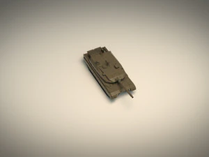 serbatoio in poli basso 03 Modello 3D