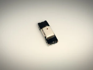 low poly police car 3D Model