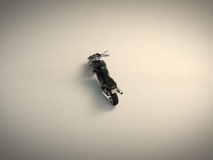 low poly motorcycle 06 Modelo 3D