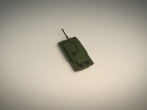 serbatoio in poli basso 04 Modello 3D