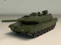 low poly tank 04 Modelo 3D