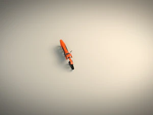 low poly dirt bike 01 3D Model
