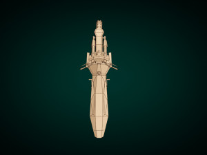 low poly dirt bike 01 Modèle 3D
