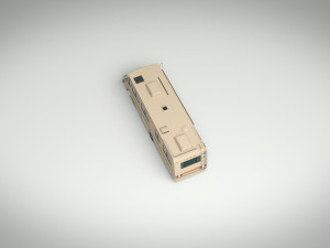 low poly motorhome 02 Model 3D