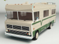 Low poly motorhome 03 3D Модель