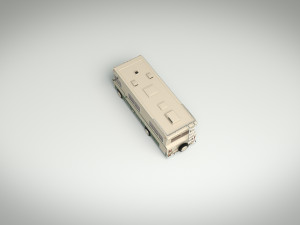 Low poly motorhome 03 3D Модель