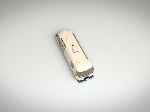 low poly motorhome 04 Modèle 3D