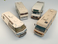 low poly motorhome pack 3D Модель