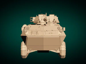 serbatoio in poli basso 05 Modello 3D