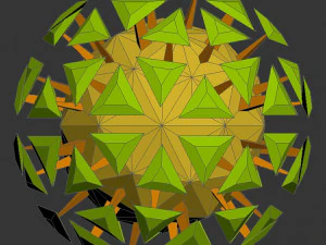 laag poly-viruspakket 01 3D Model