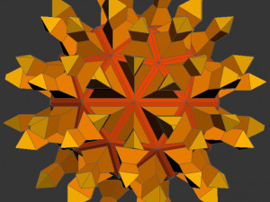 low poly virus pack 01 Modèle 3D