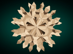 low poly virus pack 01 Modèle 3D
