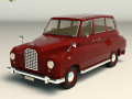 low poly sedan car 10 3D 模型