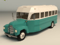 low poly vintage bus 01 3D-Modell