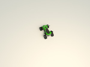 low poly atv 02 3D मॉडल
