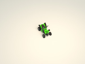low poly atv 02 3D मॉडल