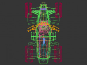 low poly atv 02 3D मॉडल