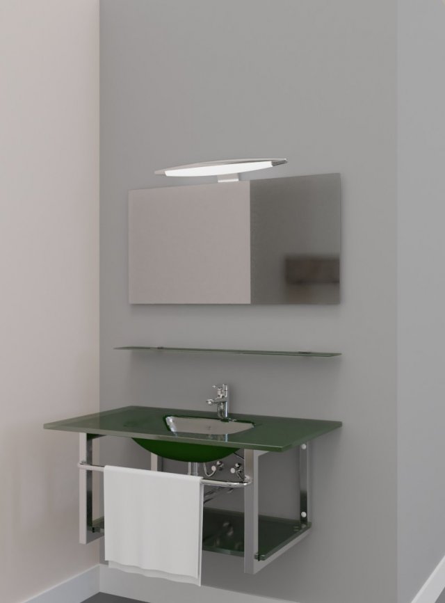 bathroom sink Model 3D .c4d .max .obj .3ds .fbx .stl .blend 