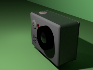simple action cam Modèle 3D
