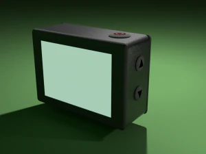 simple action cam 3D Model