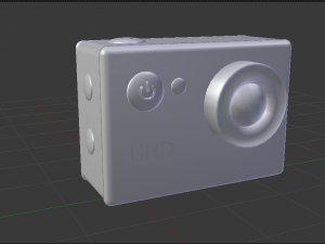 simple action cam Modèle 3D