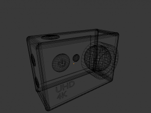 simple action cam Modèle 3D