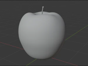 red apple 3D Model