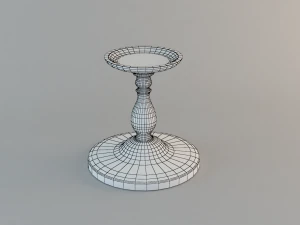 candle holder 3D Print Model