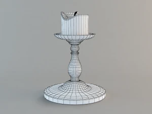 candle holder 3D Print Model