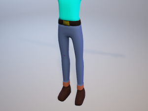 character cartoon boy Modelo 3D