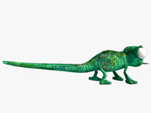 lizard cartoon Modello 3D