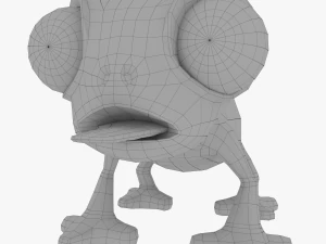 lizard cartoon 3D Model