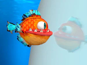 fish cartoon 3D Model