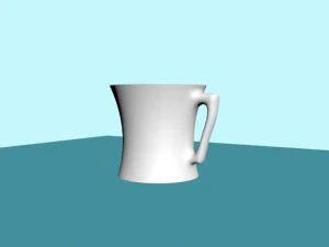 Kaffeebecher 3D Modell